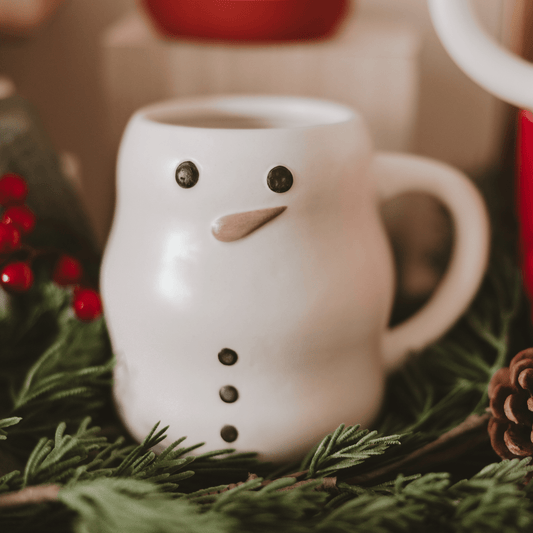 Snowman 21oz. Figural Coffee Mug