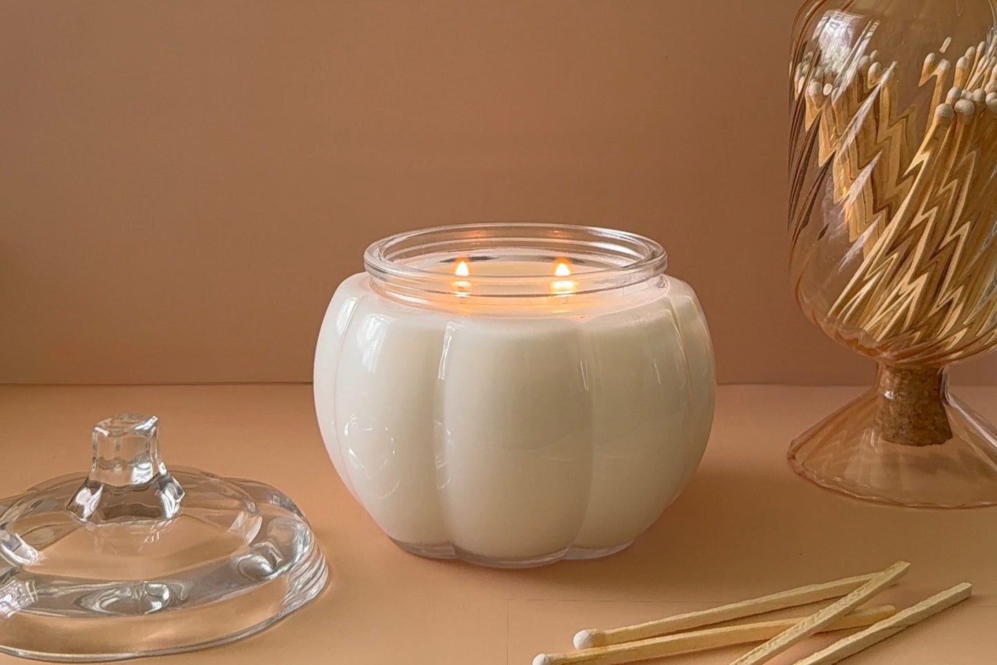 Heirloom Pumpkin Glass Candle