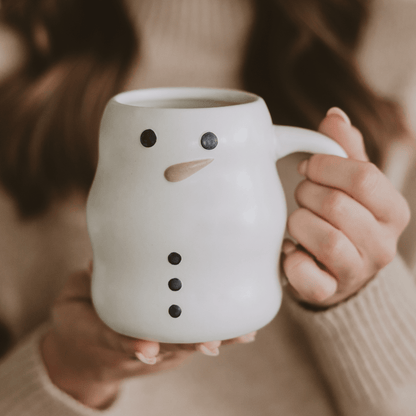 Snowman 21oz. Figural Coffee Mug