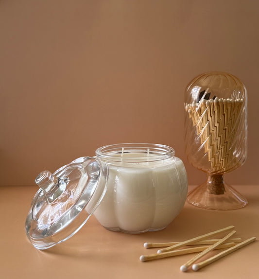 Heirloom Pumpkin Glass Candle